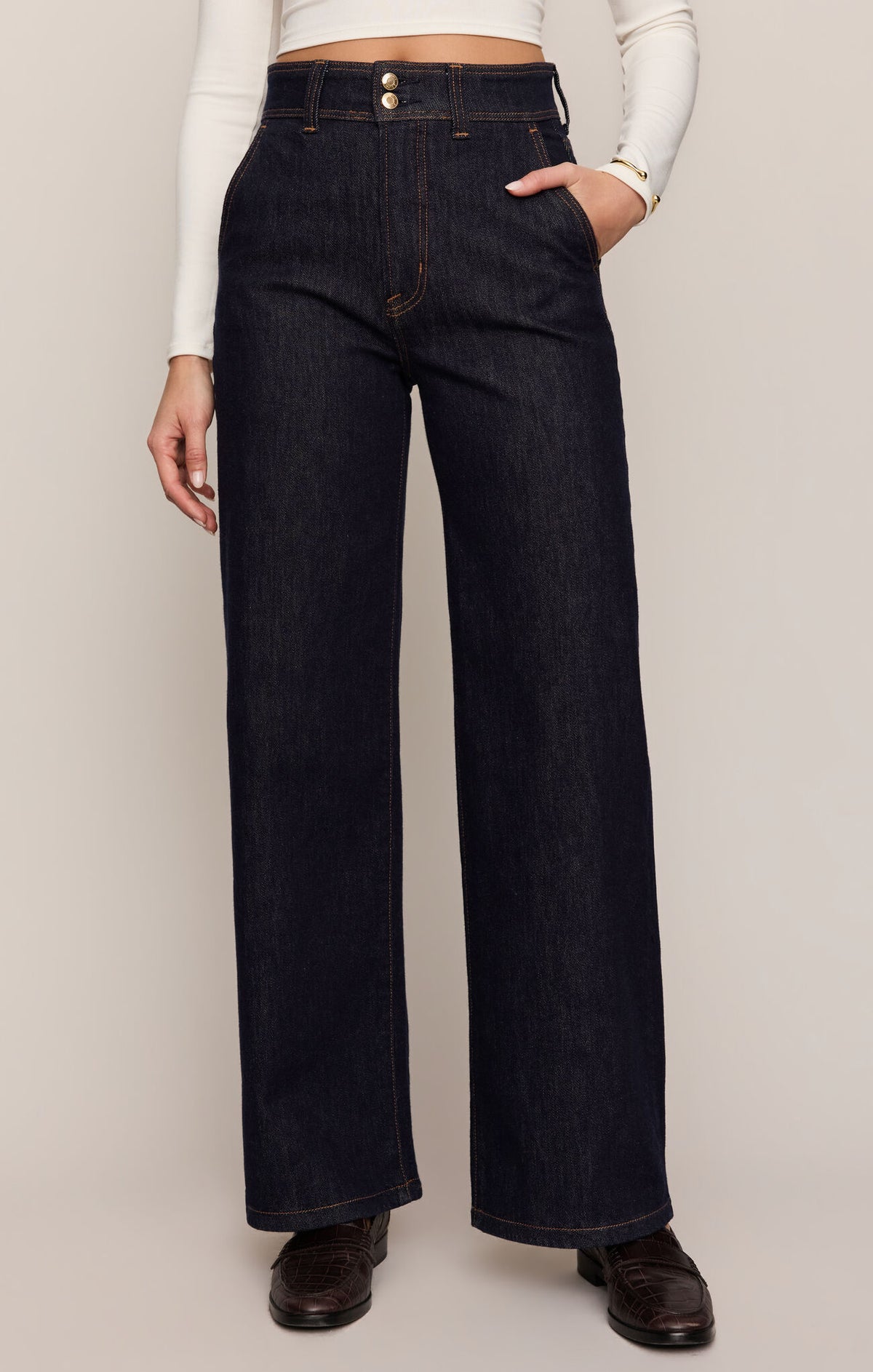 The Atelier Denim Trouser