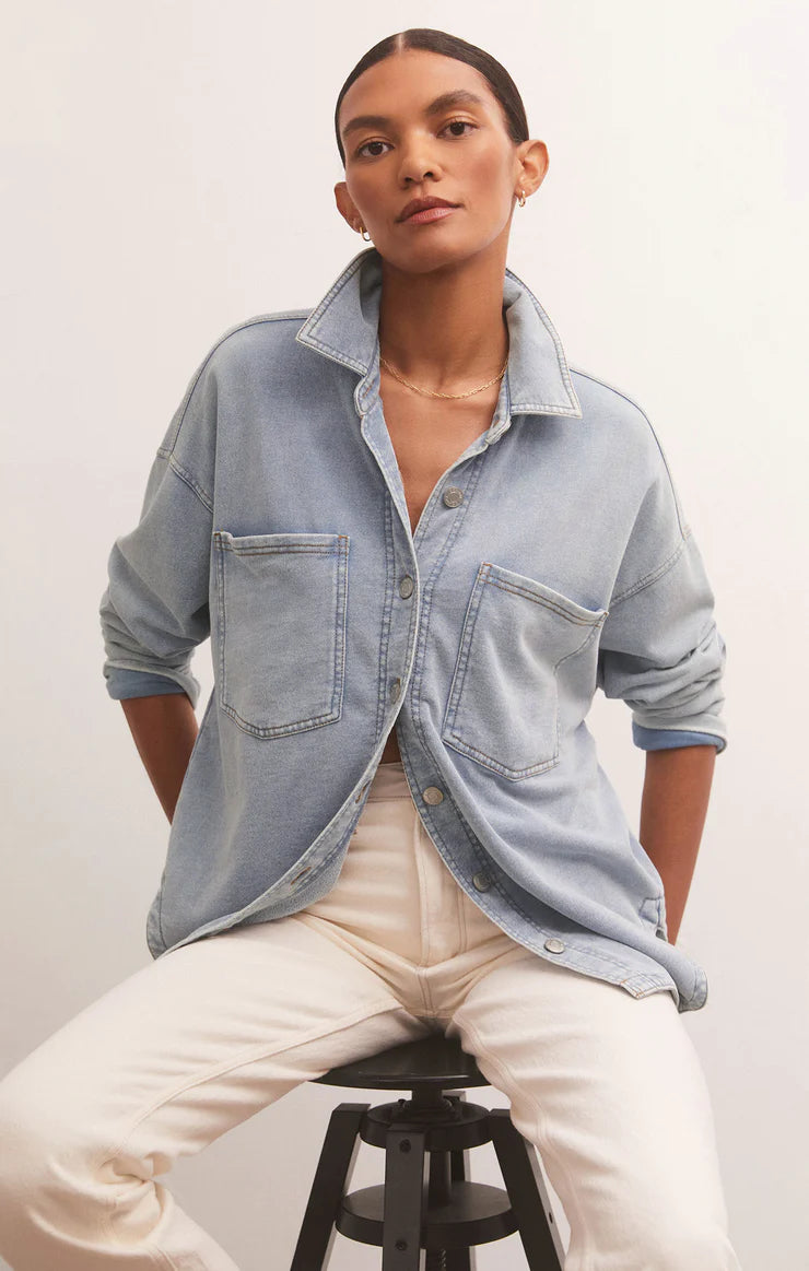 All Day Knit Denim jacket