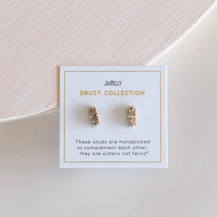 JaxKelly - Druzy Bar Stud