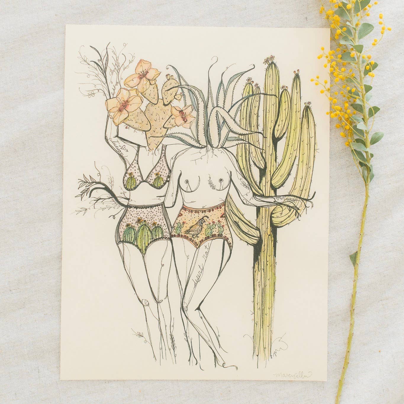 Marcy Ellis - Fine Art Print, Desert Rats