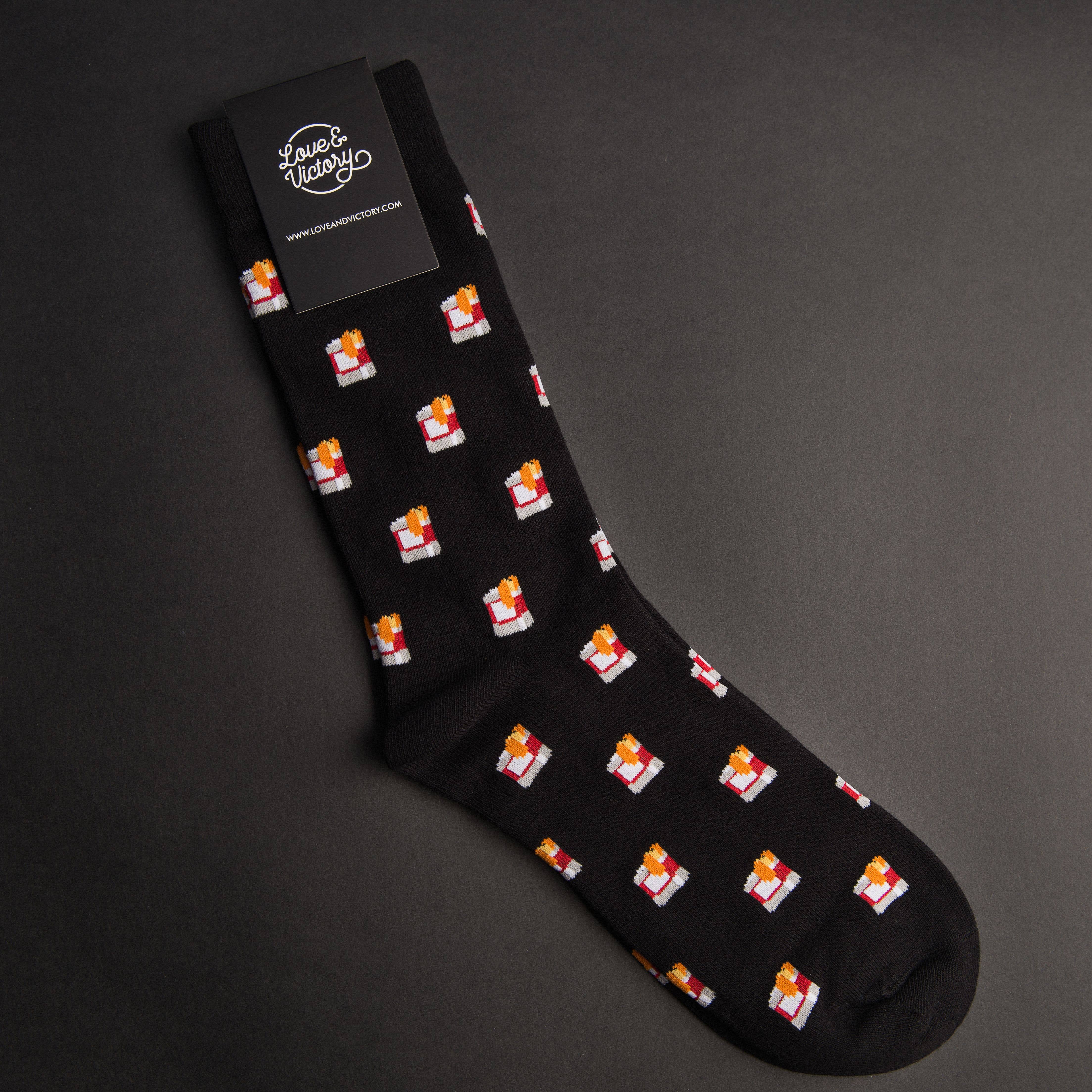 Love & Victory - Unisex Negroni Cocktail Socks