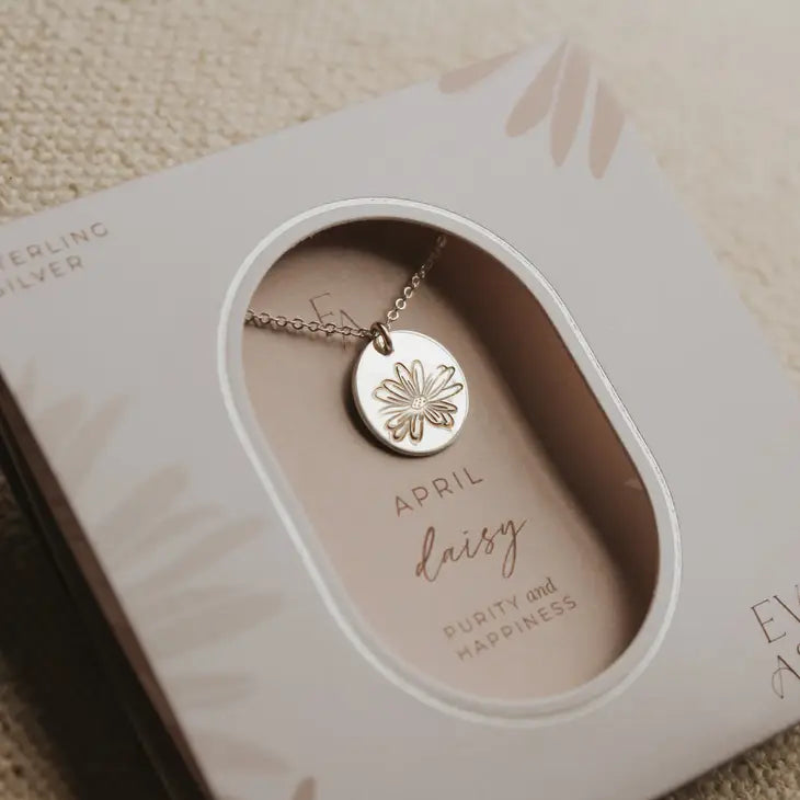 Ever Aster - Birth Flower Necklace
