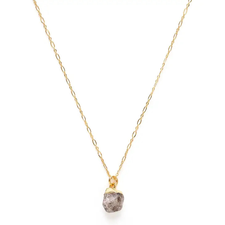 Herkimer Raw Necklace