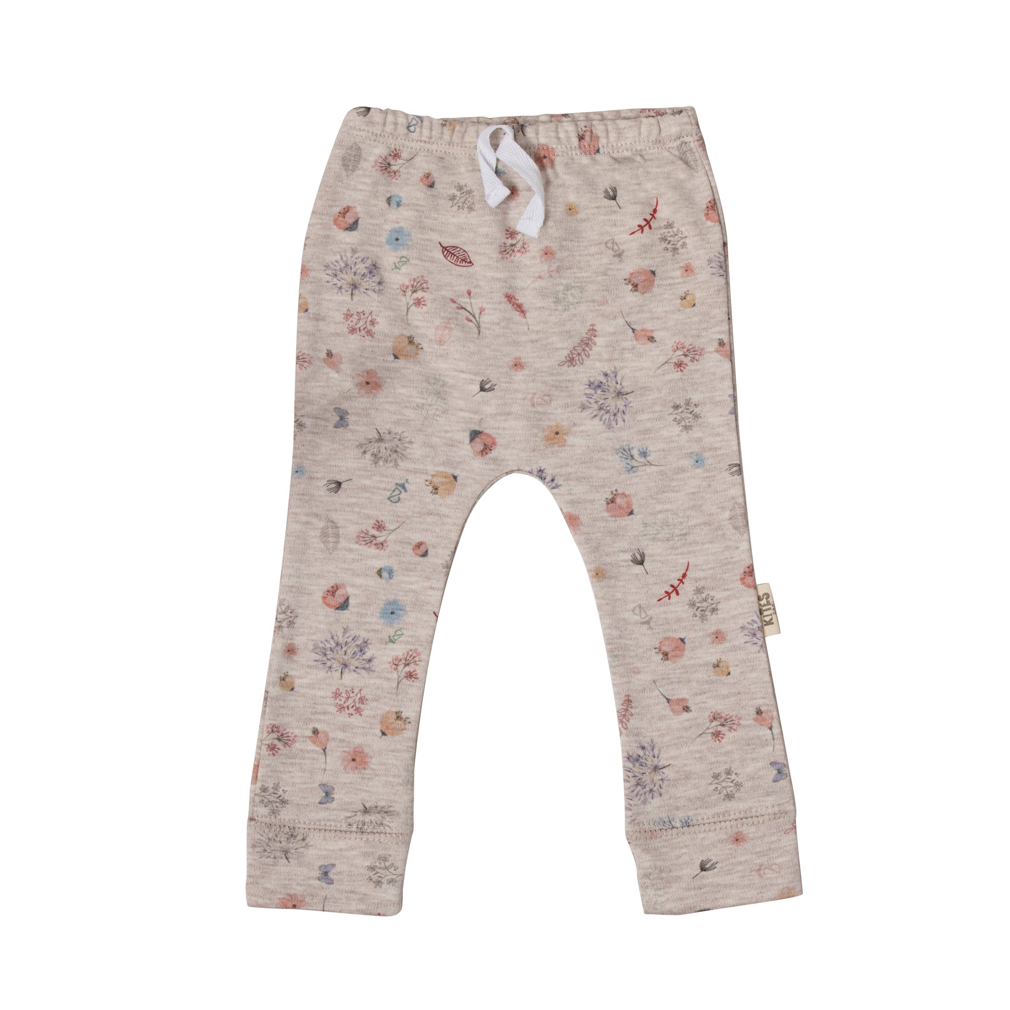 Pants - Nature Themed Beige: 3-6 Months