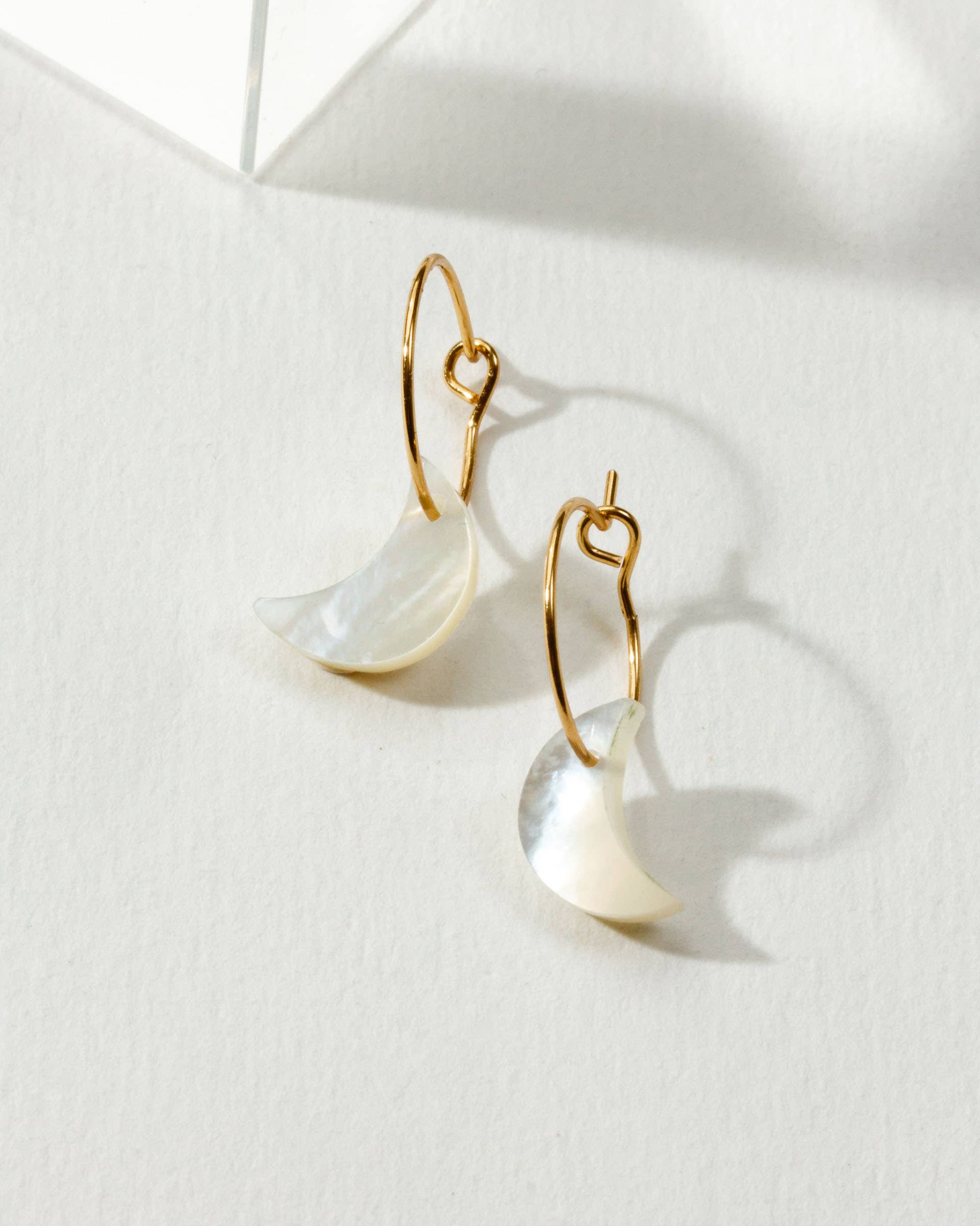 Luna Norte - 14Kt Sterling Ocean Dreams Hoop Earring