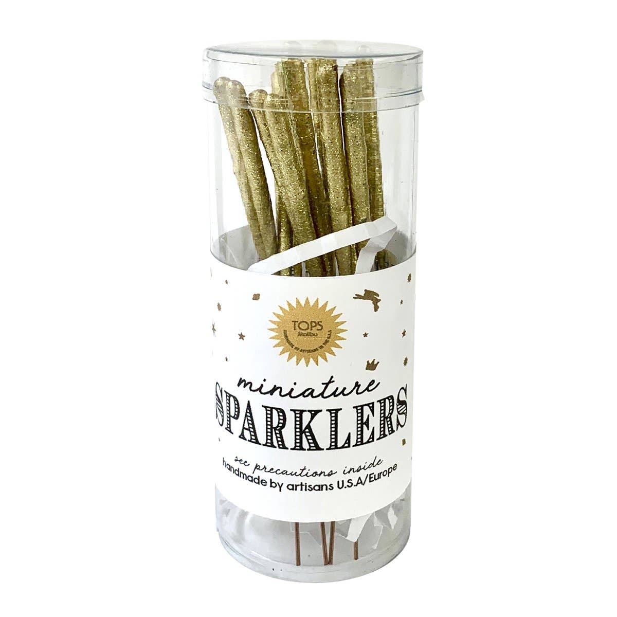 TOPS Malibu - Gold Mini Sparklers in Tube