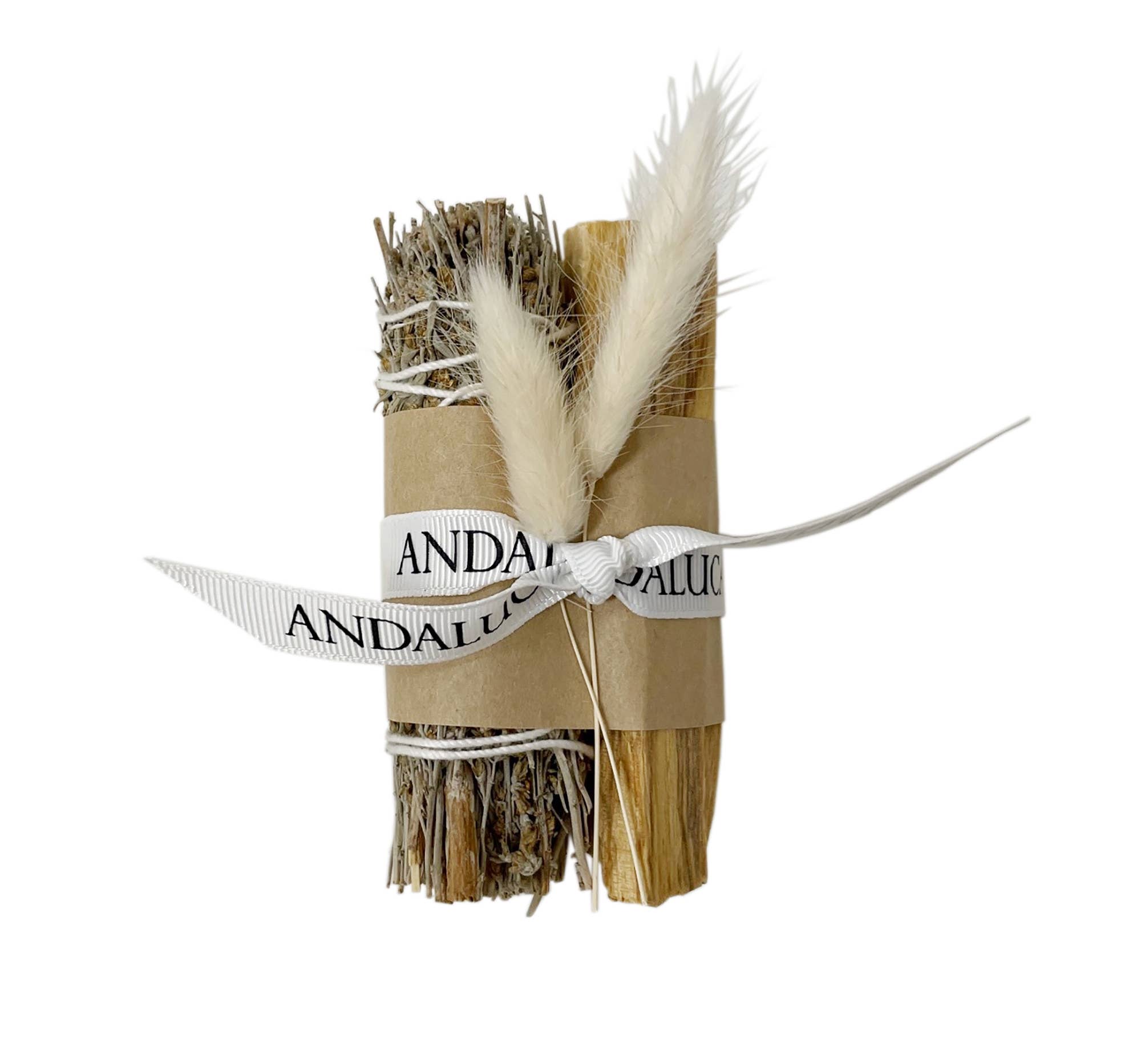 Sage and Palo Santo Smudging Jar Kit — Andaluca Home