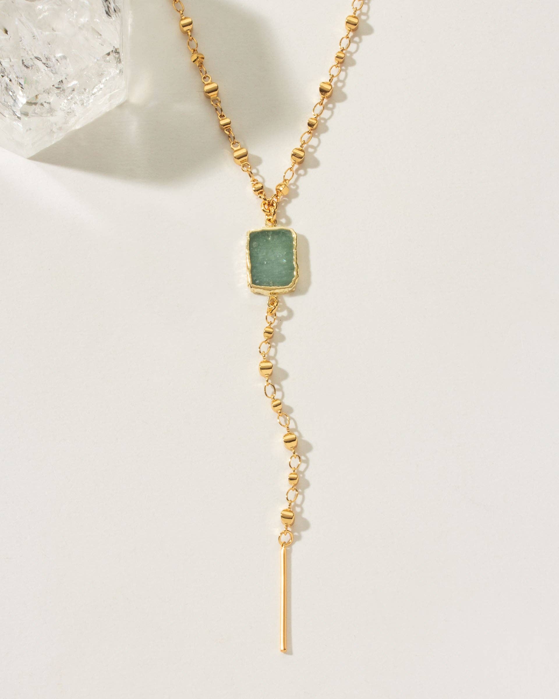 Luna Norte - Eterno Amore Gemma Lariat Necklace -