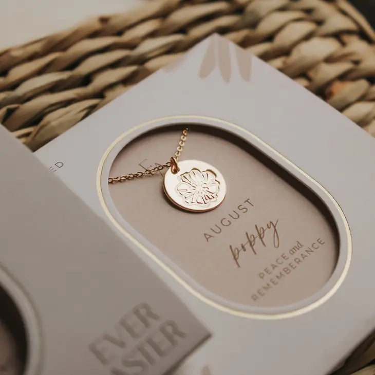 Ever Aster - Birth Flower Necklace