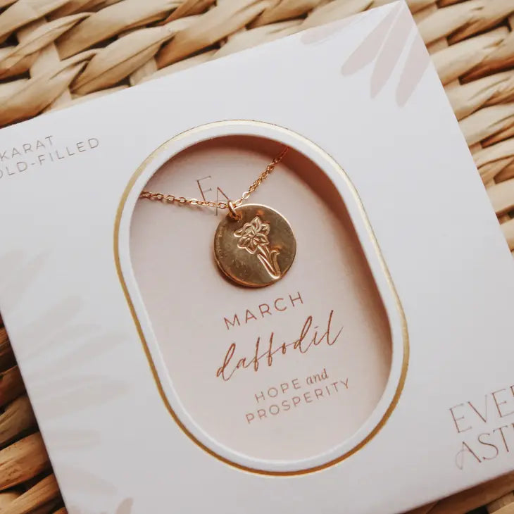 Ever Aster - Birth Flower Necklace