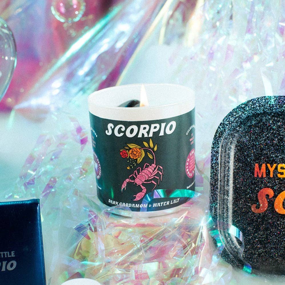 Golden Gems - Mysterious Little Scorpio - Candle