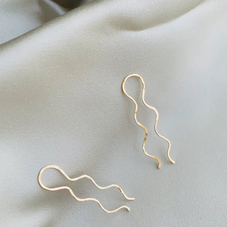 Points Jewelry - Matriarch Collection - Julia Threader Earrings