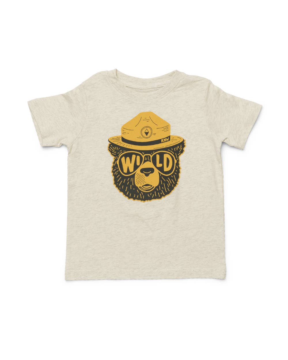 Keep Nature Wild - Wildbear Toddler Tee | Natural Heather