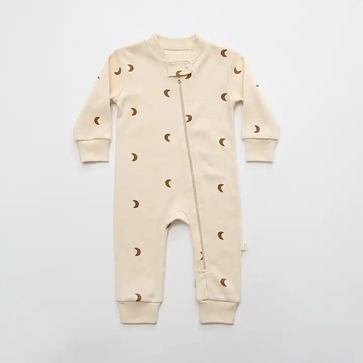 land of petite - Unisex Long Sleeve Jumpsuit- Moon