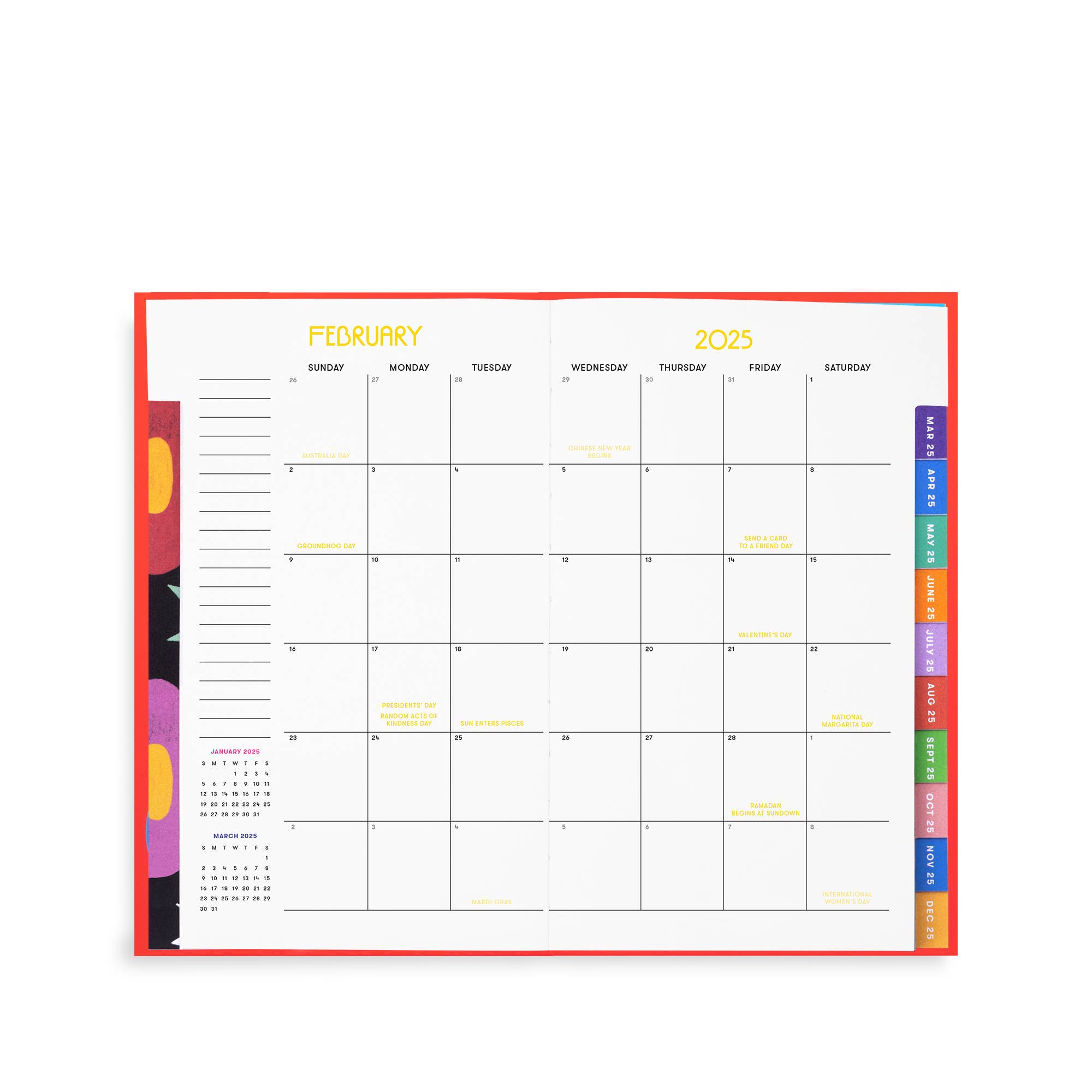 Ban.do - 12 Month Classic Planner, Colorblock 2025