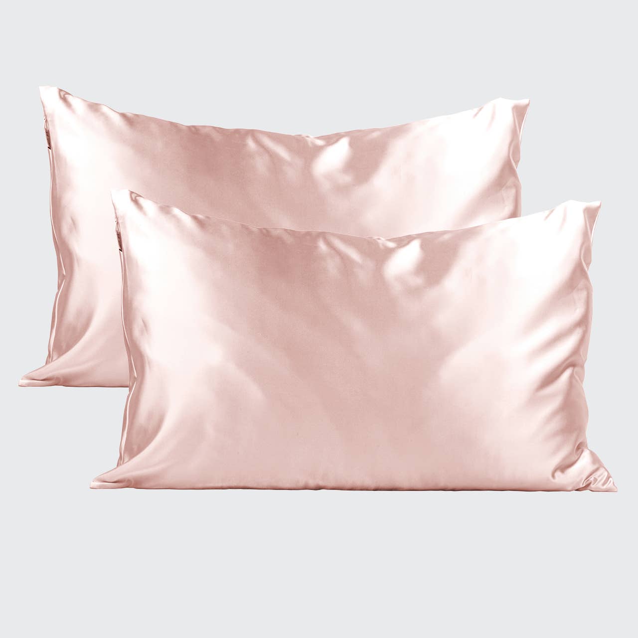 KITSCH - Holiday Satin Pillowcase 2pc Set - Blush