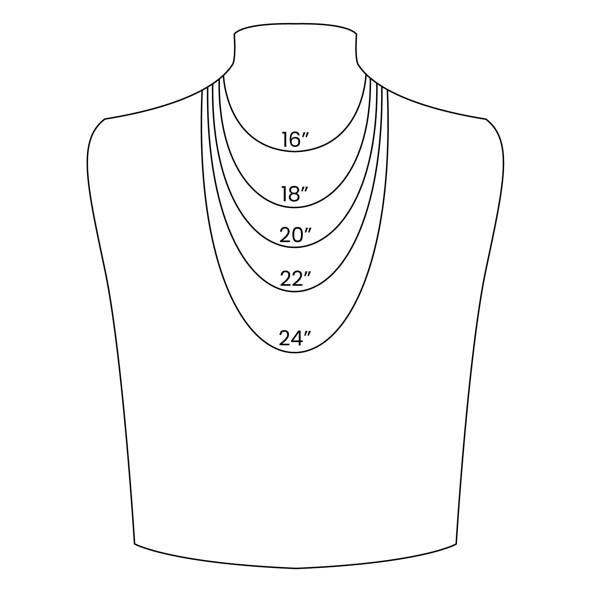 WJW - 18K Gold Paperclip Chain Necklace
