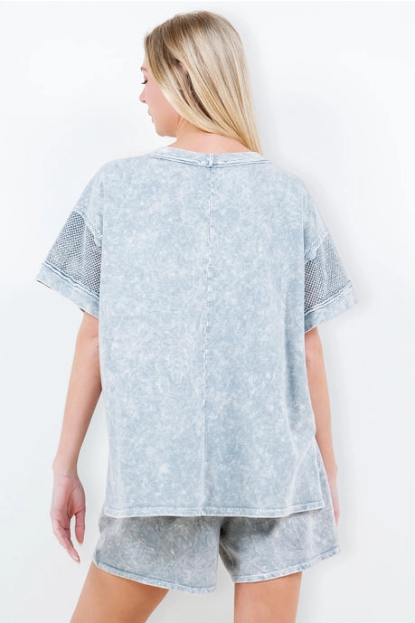 Mineral Mesh Top