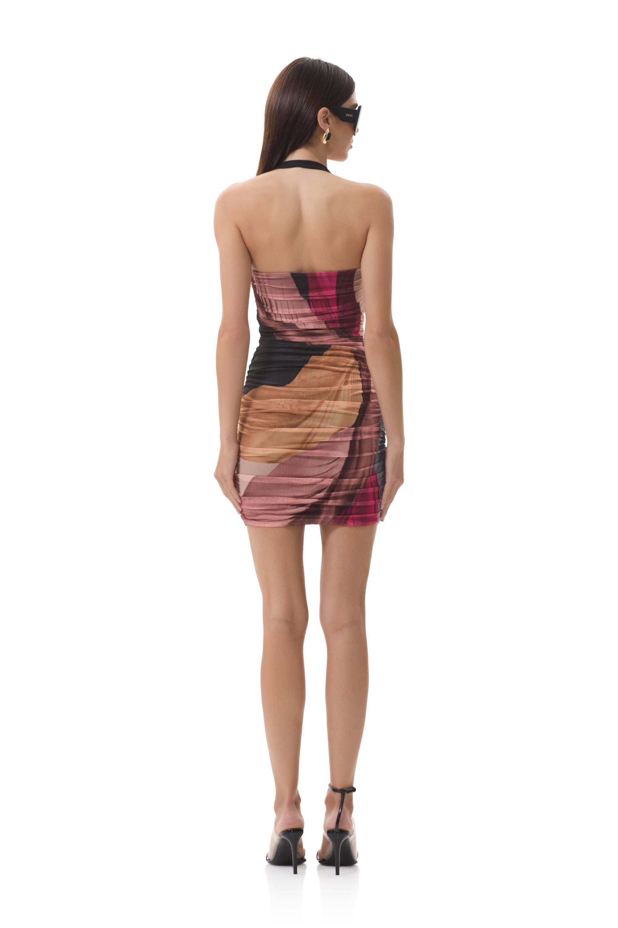 AFRM - Bonnie Dress - Feather Fan