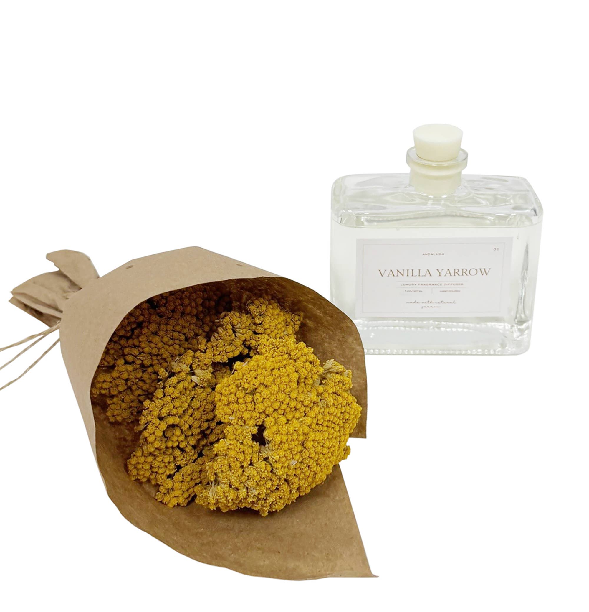 Andaluca - Vanilla Yarrow Botanical Reed Diffuser