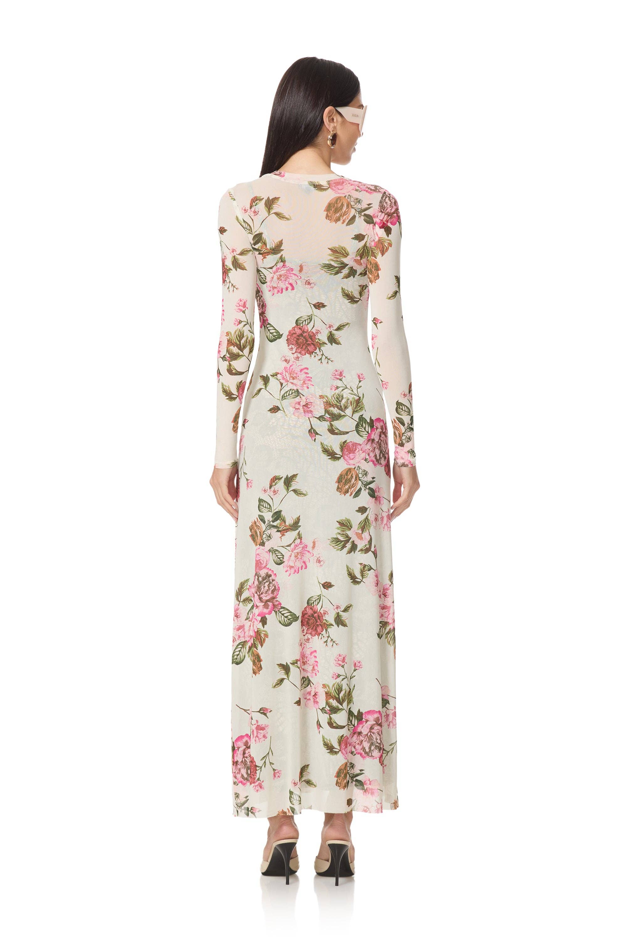 AFRM - Paola Dress - Layered Roses