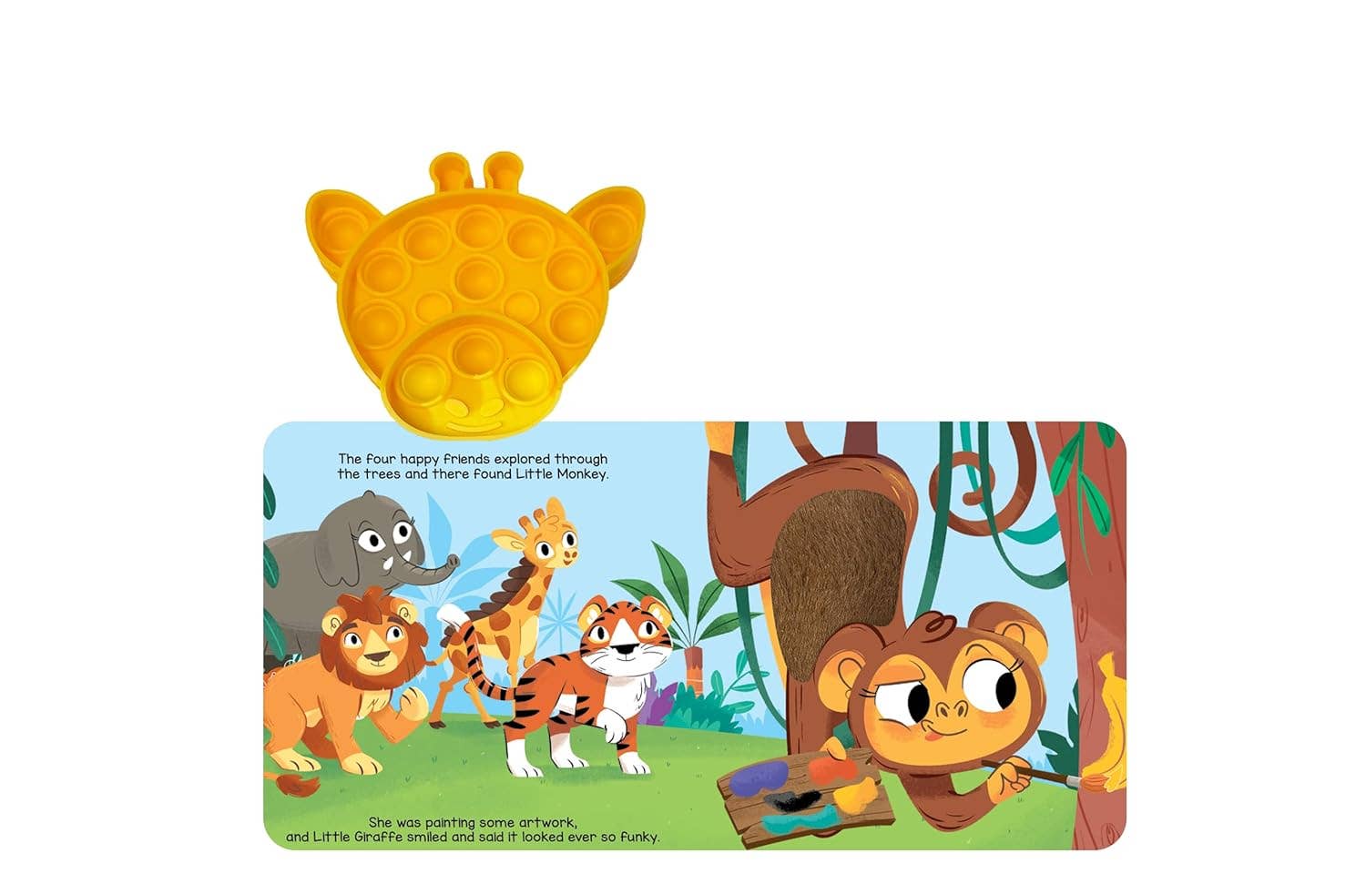 Little Hippo Books - Little Giraffe - Your Sensory Fidget Friend