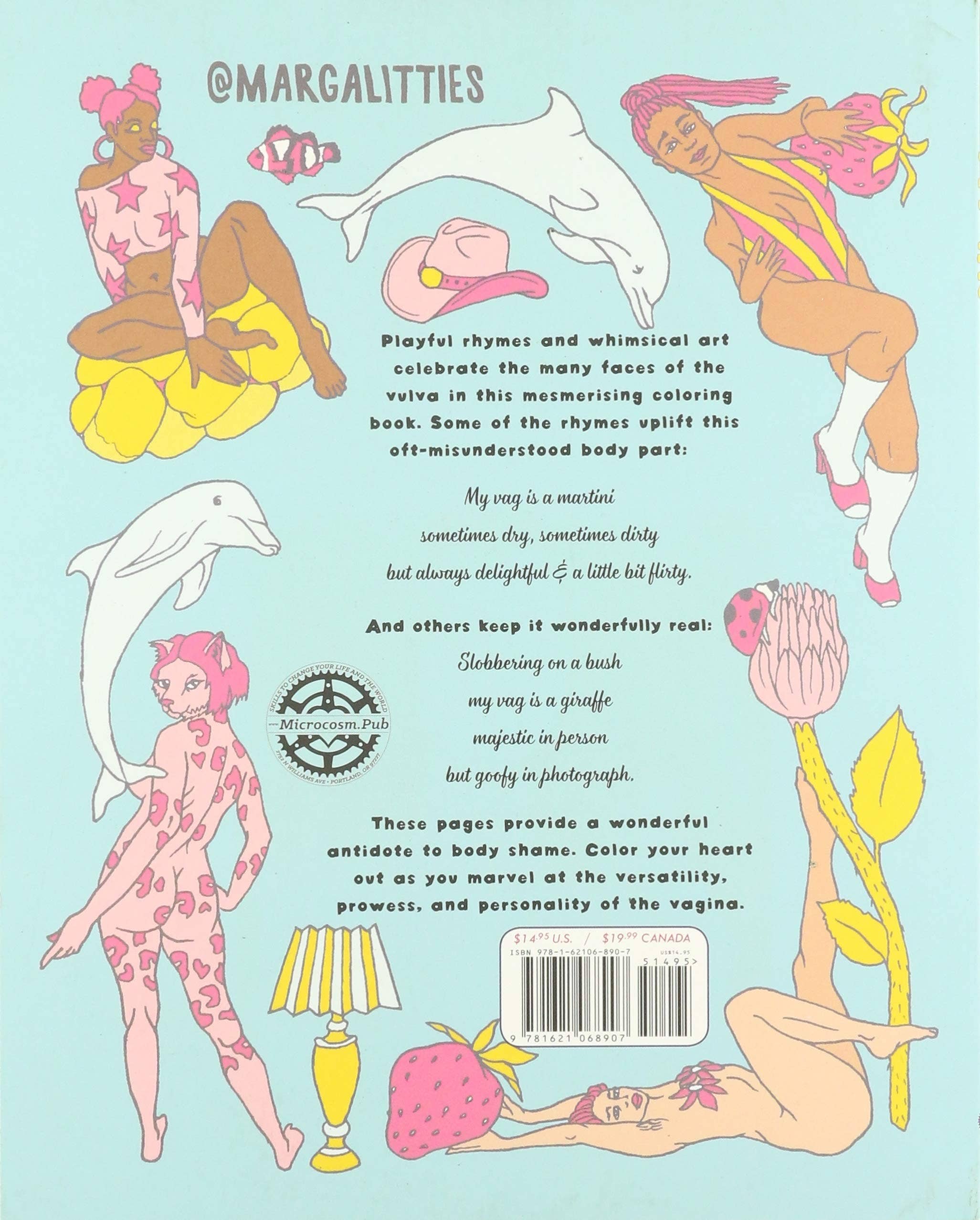 Microcosm Publishing & Distribution - My Vag: A Rhyming Coloring Book