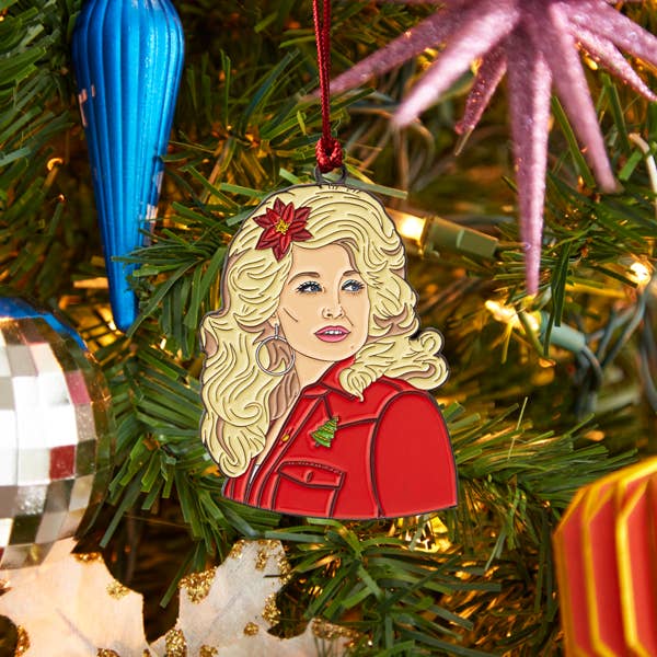 THE FOUND - Dolly Enamel Holiday Ornament