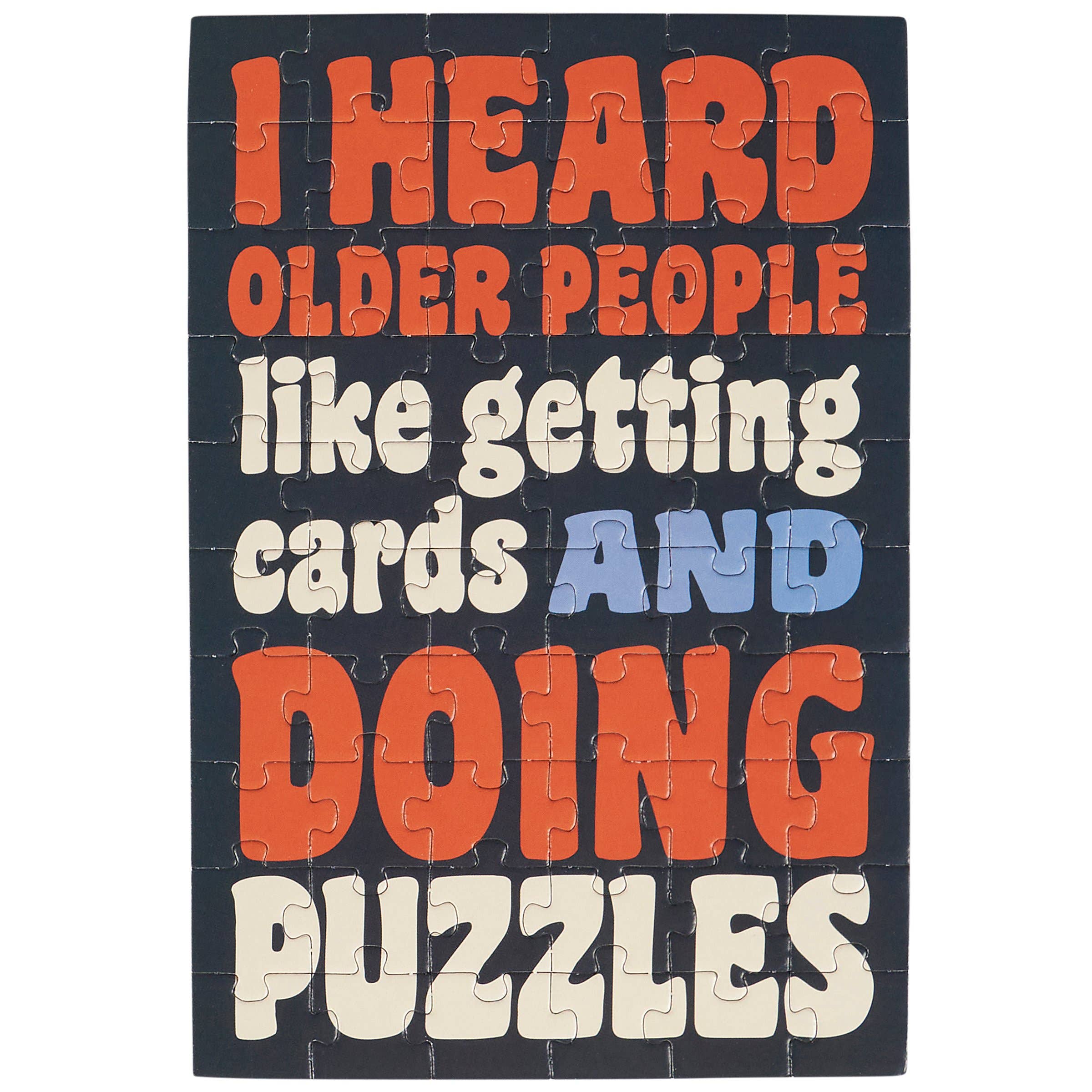Questionables - Doing Puzzles Puzzle Card