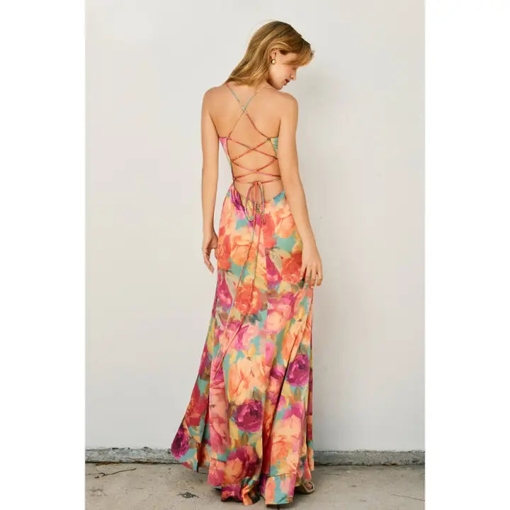 Parisian Floral Dress