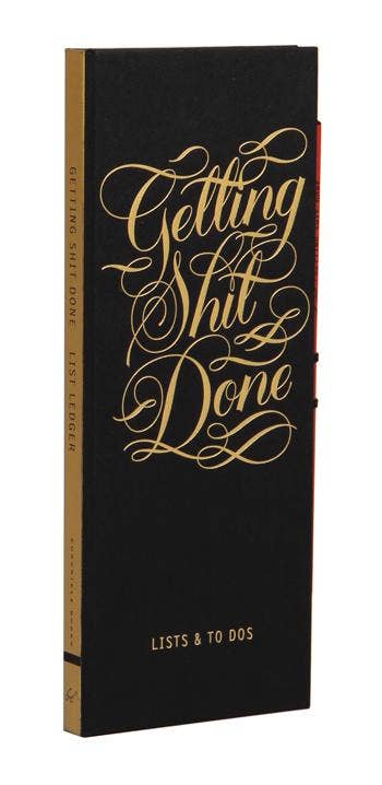 Chronicle Books - Getting Shit Done List Ledger