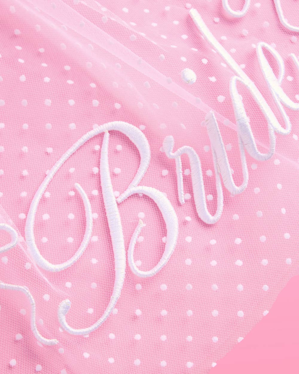 xo, Fetti - Dotted Tulle Bride Veil | bachelorette, bridal, white