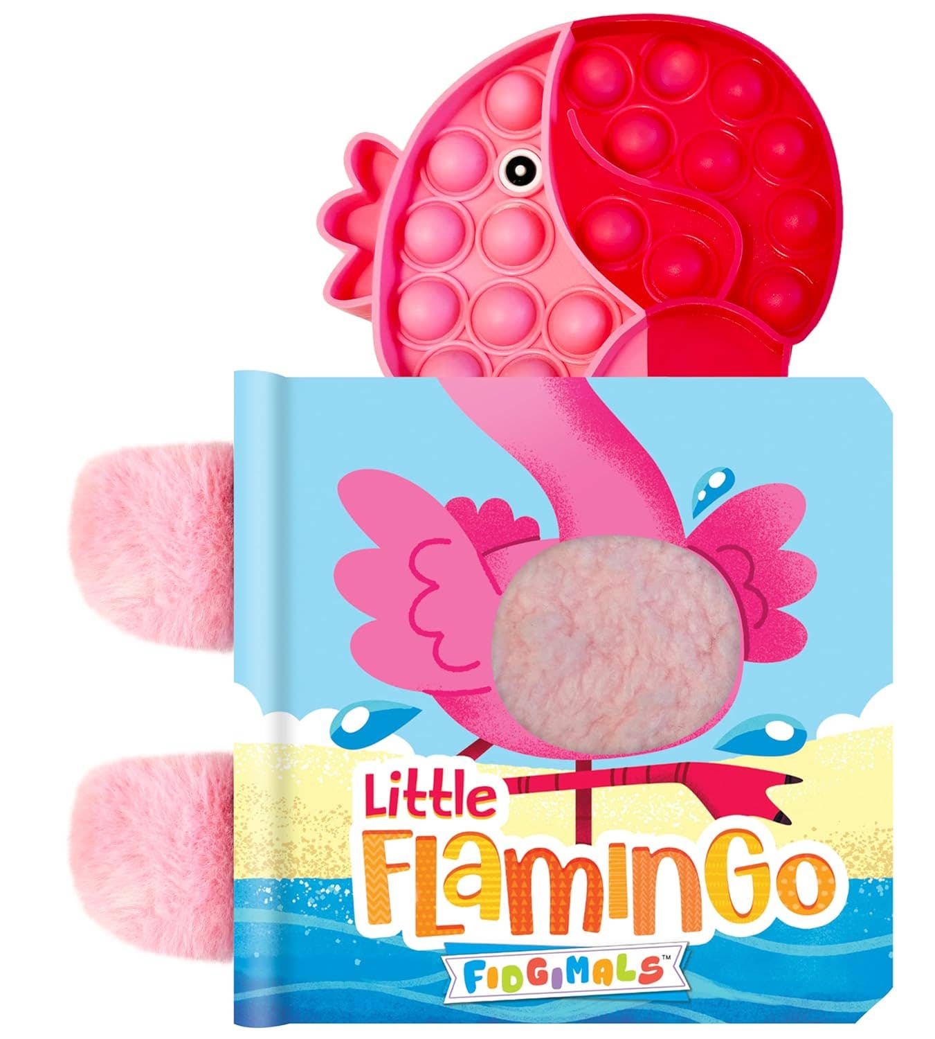 Little Hippo Books - Little Flamingo - Your Sensory Fidget Friend