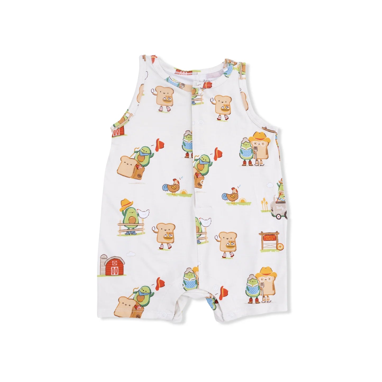 Sleeveless Shortie Romper