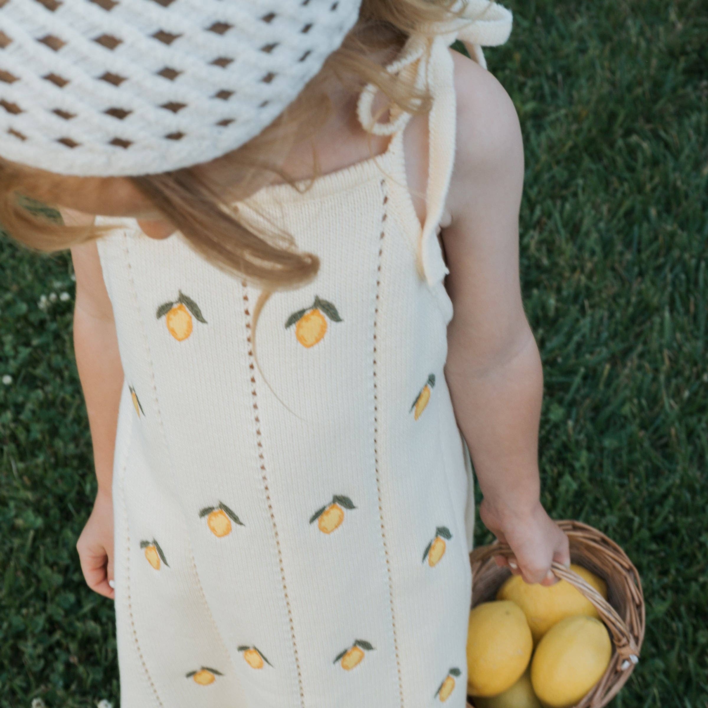 Forever French Baby - Knit Dress | Lemon