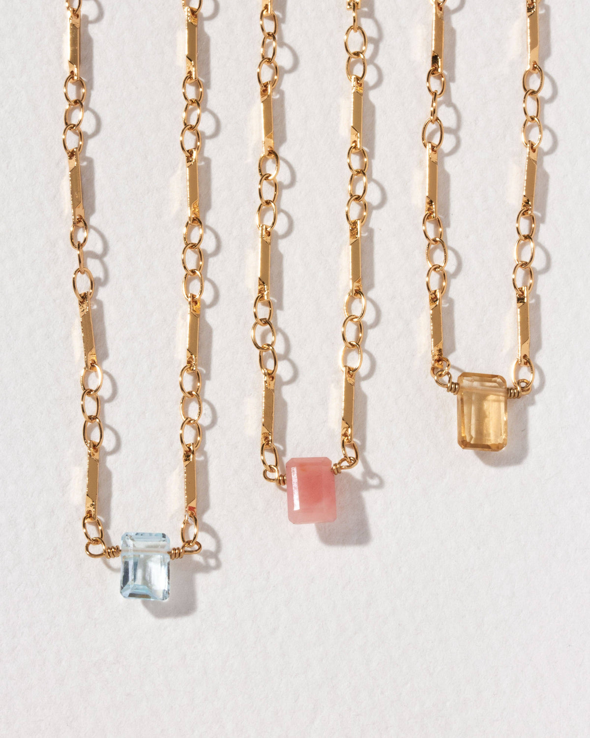 Luna Norte - Prism Gems Birthstone Necklace - December