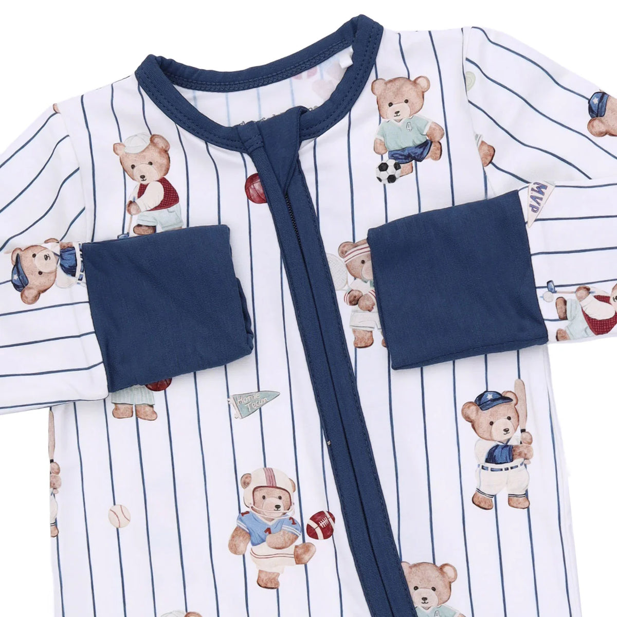 Mixed Sports Bears  Convertible Romper
