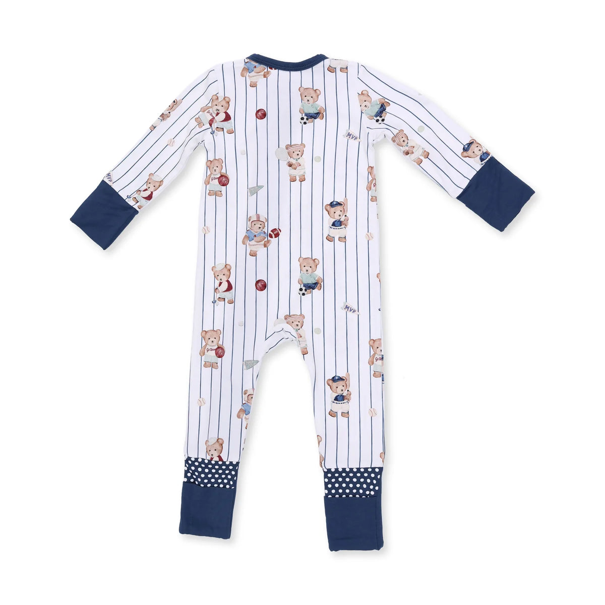 Mixed Sports Bears  Convertible Romper