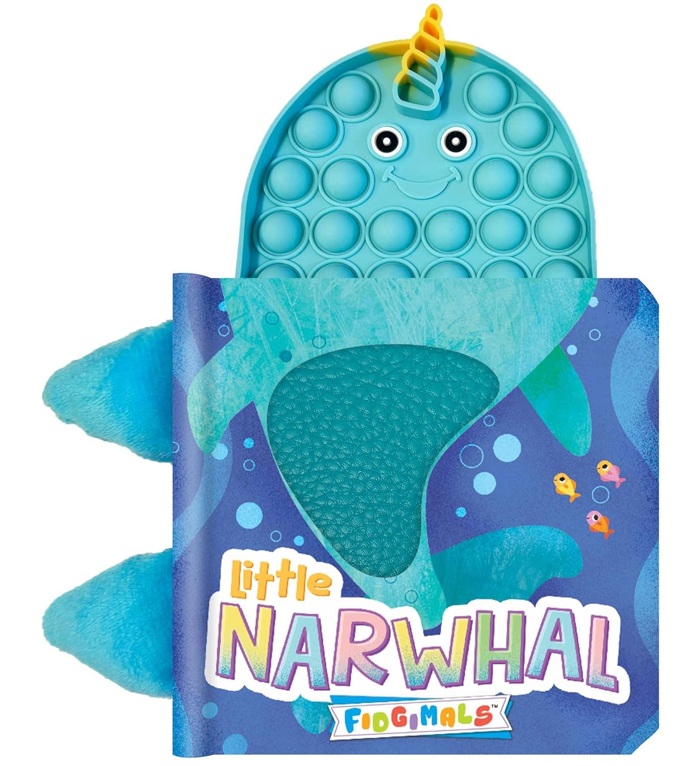 Little Hippo Books - Little Narwhal - Your Sensory Fidget Friend