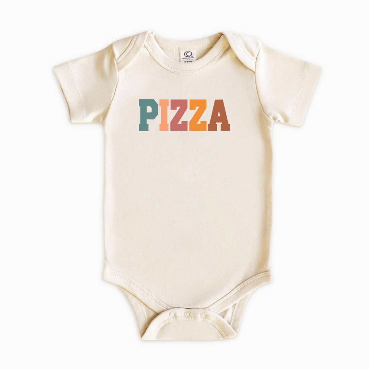 EnjoyMyDesign - Pizza Kids Shirt – Retro Typography Food Lover