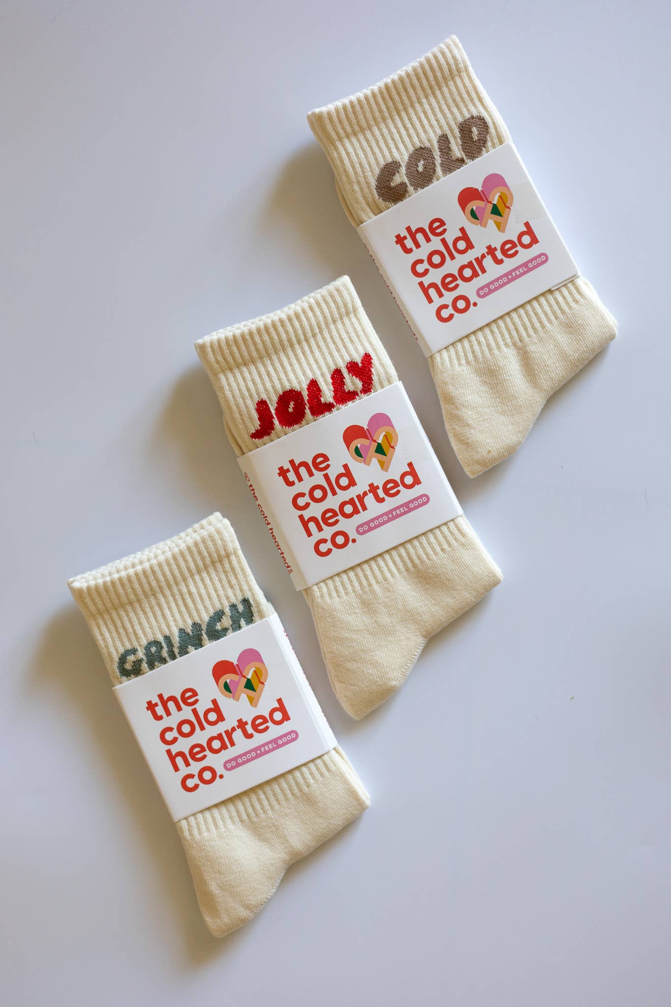 The Cold Hearted Collective - Jolly Af Socks
