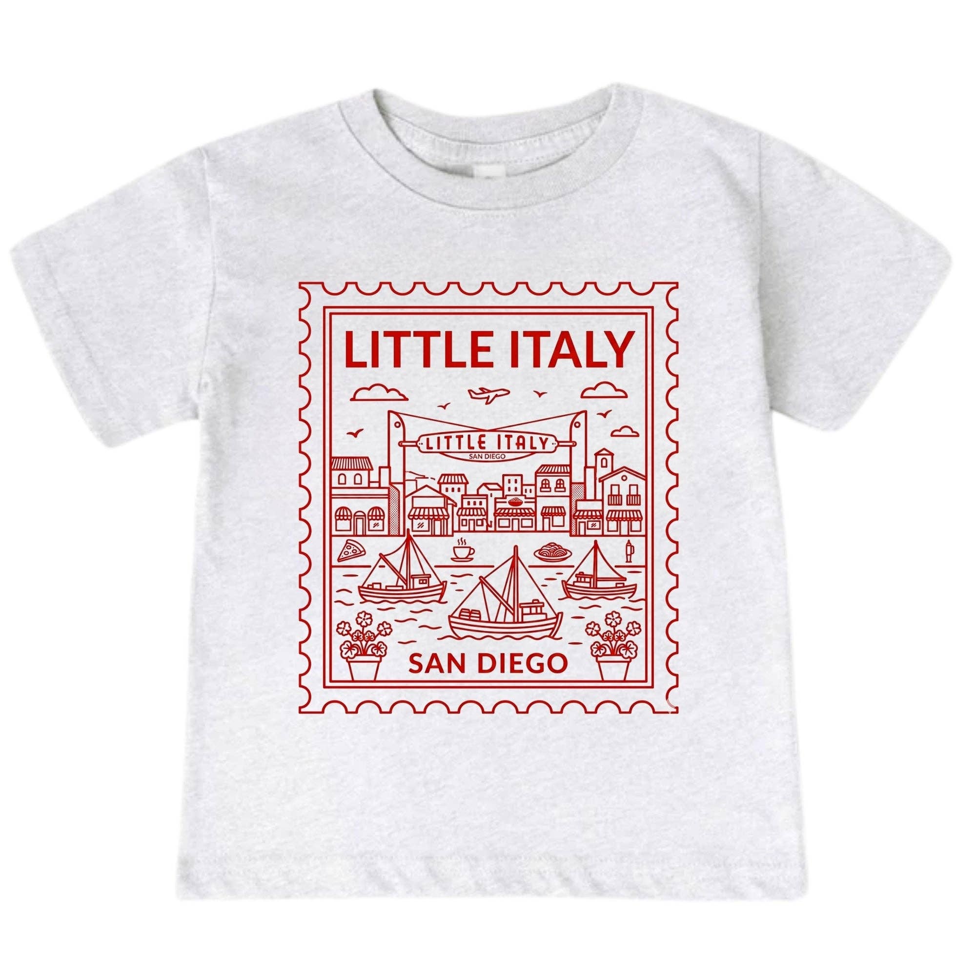 EnjoyMyDesign - Little Italy San Diego Baby Bodysuit or T-Shirt – California Kids Gifts