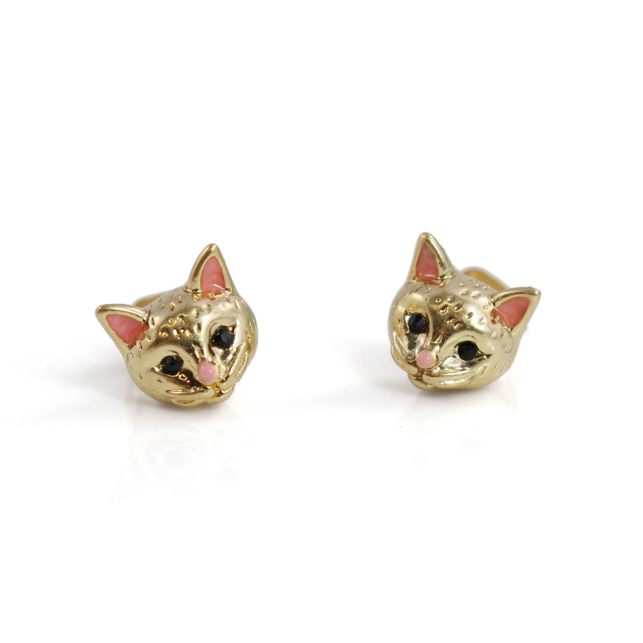 Wildflower + Co. - Kitten, Gold Earrings