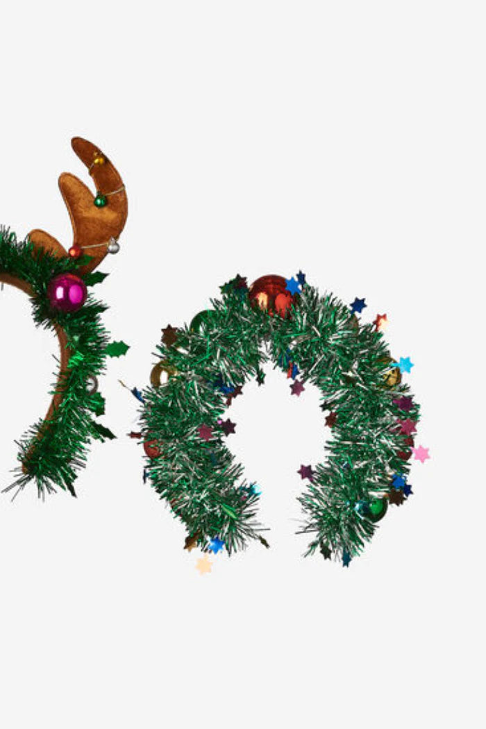 Reindeer Wreath Headband