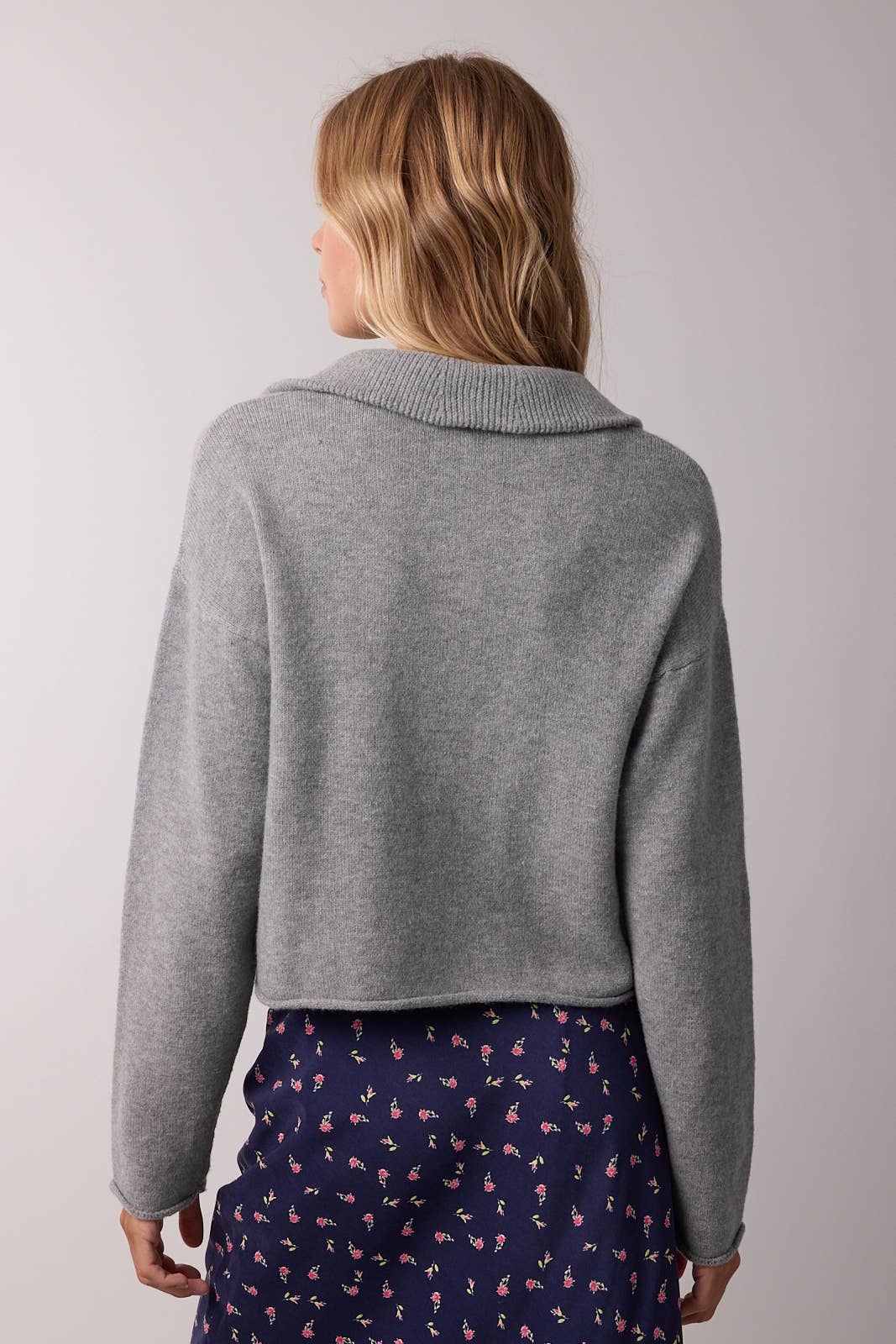 AIRPLANE MODE HALF-ZIP SWEATER