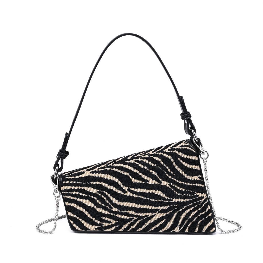 Urban Expressions - Fatima - Zebra Shoulder Bag