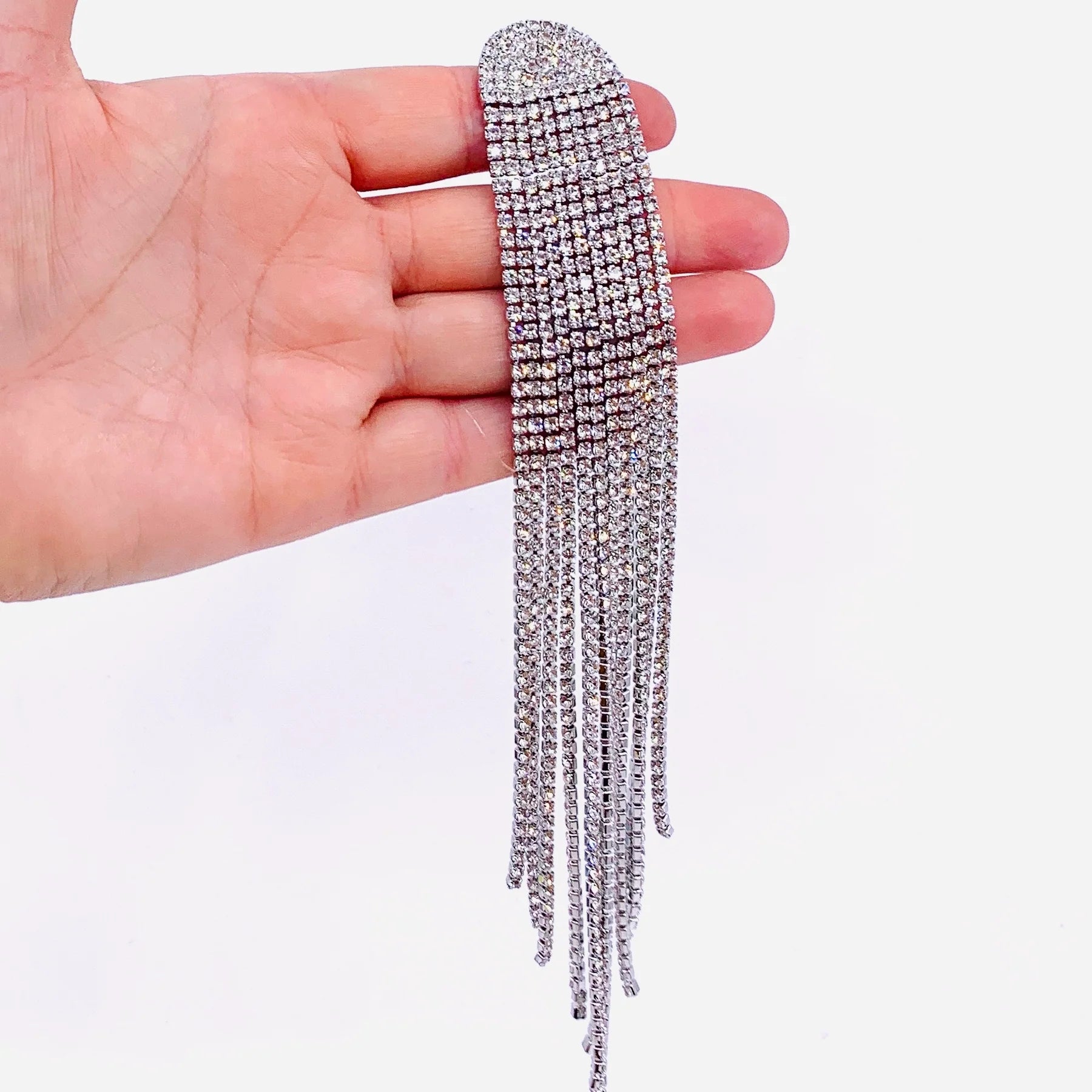 Diamond Sparkle Tassel Ornament