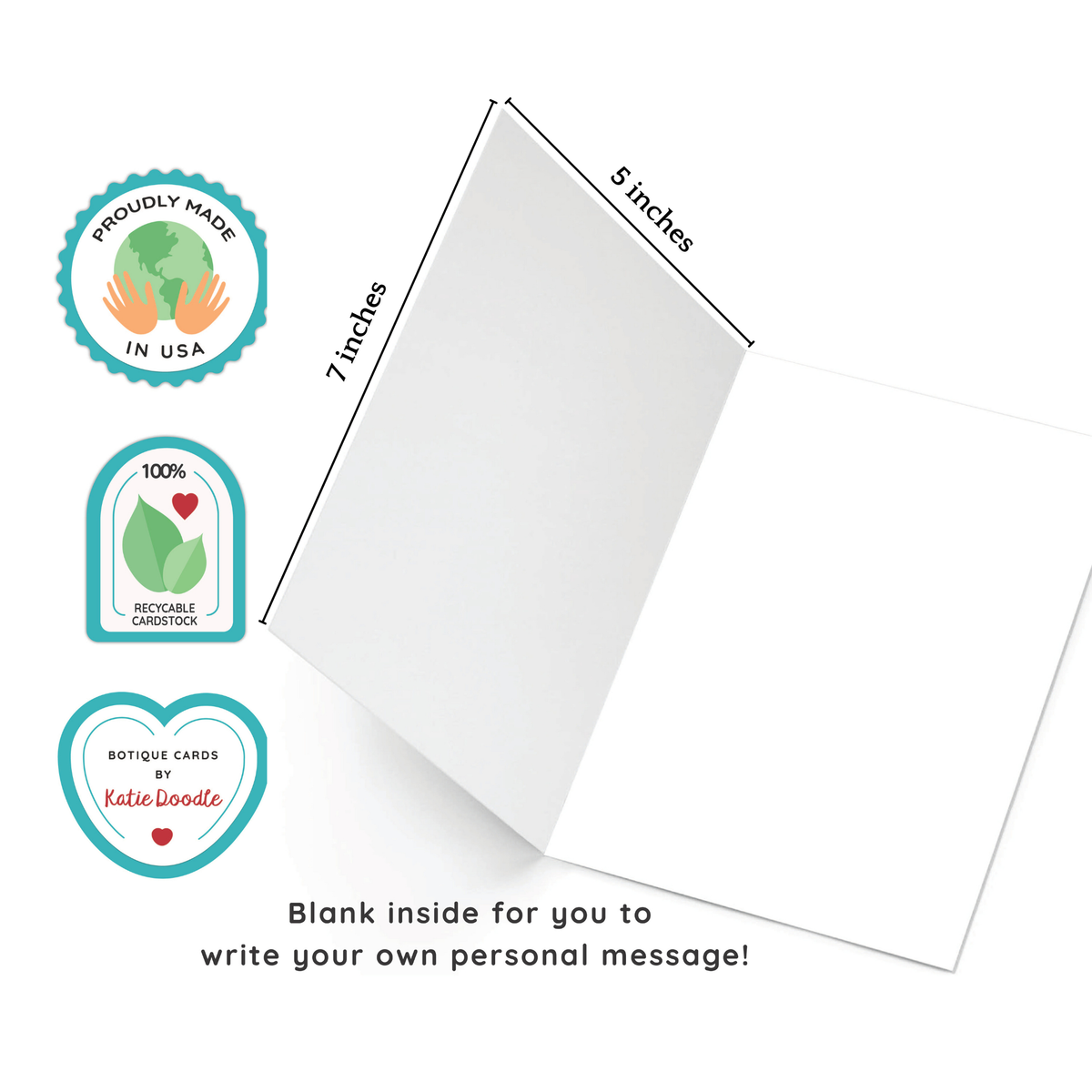 Greeting Cards by Katie Doodle & Gifts by Matchbox Card Co - Baby Shower Cards, Baby Shower Decorations, Funny Cards