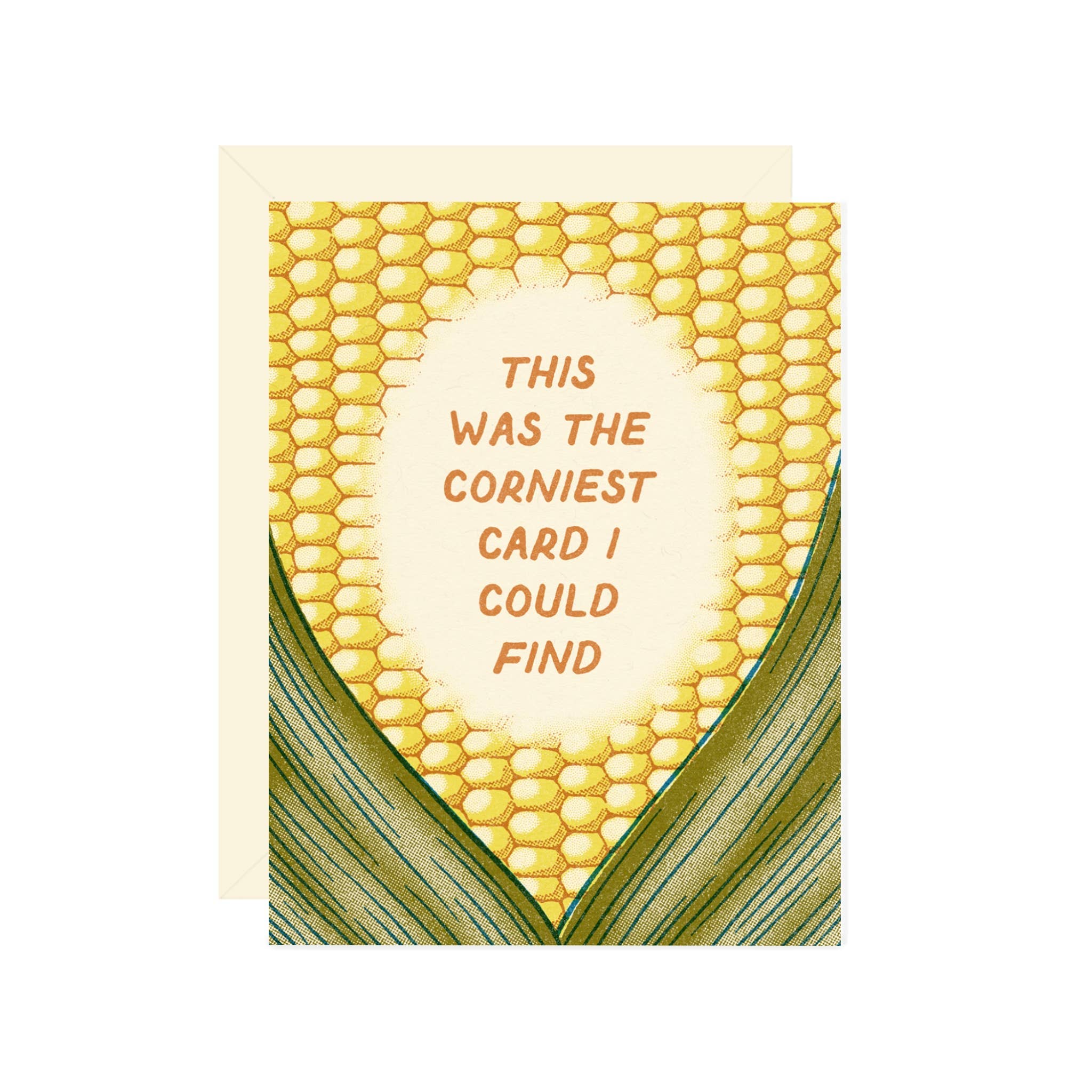 Wallflower Paper & Party - Corny Greeting Card