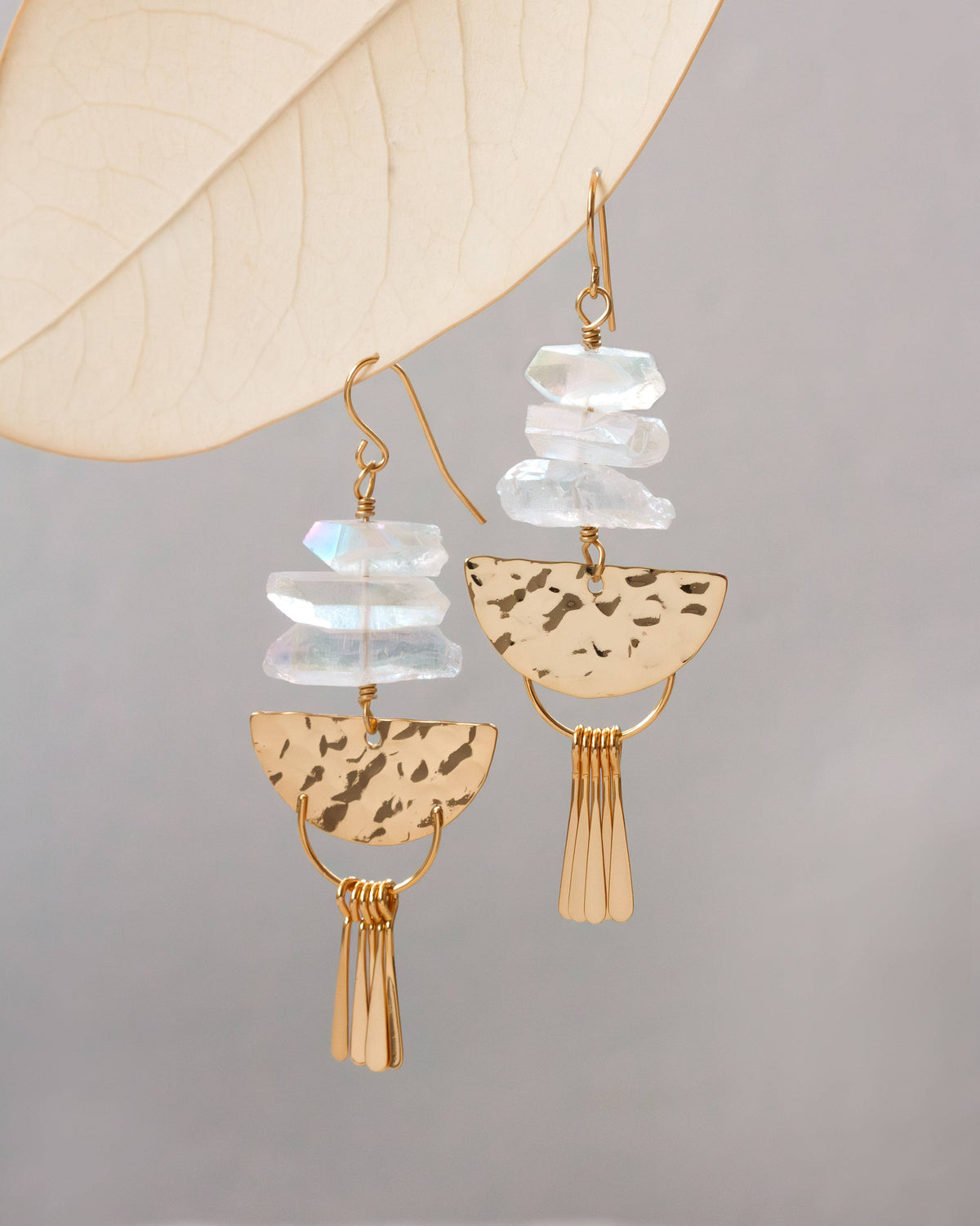 Luna Norte - Desert Fringe Quartz Earrings